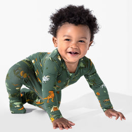 Bellabu Bear - Jurassic Park: Safari Bamboo Convertible Footie