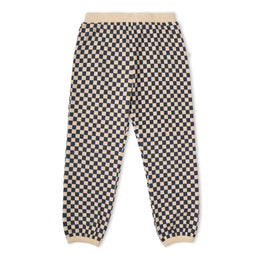 Makemake Organics - Organic Tee & Pant Slouch Set - Midnight Check