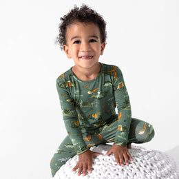 Bellabu Bear - Jurassic Park: Safari Bamboo Kids Pajamas