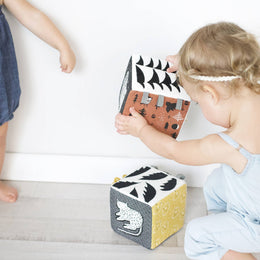 Wee Gallery - Jungle Soft Block - Activity Toy for Baby