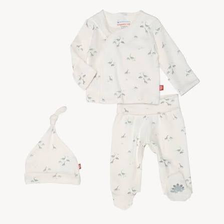 Magnetic Me - 3 piece Take Home Kimono Set - Tiny Diny