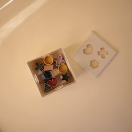 Mushie - -Shape Sorting Box