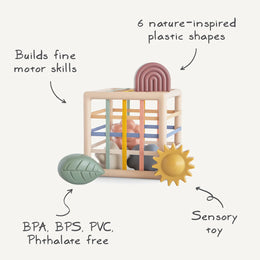 Mushie - Elastic Shape Sorter