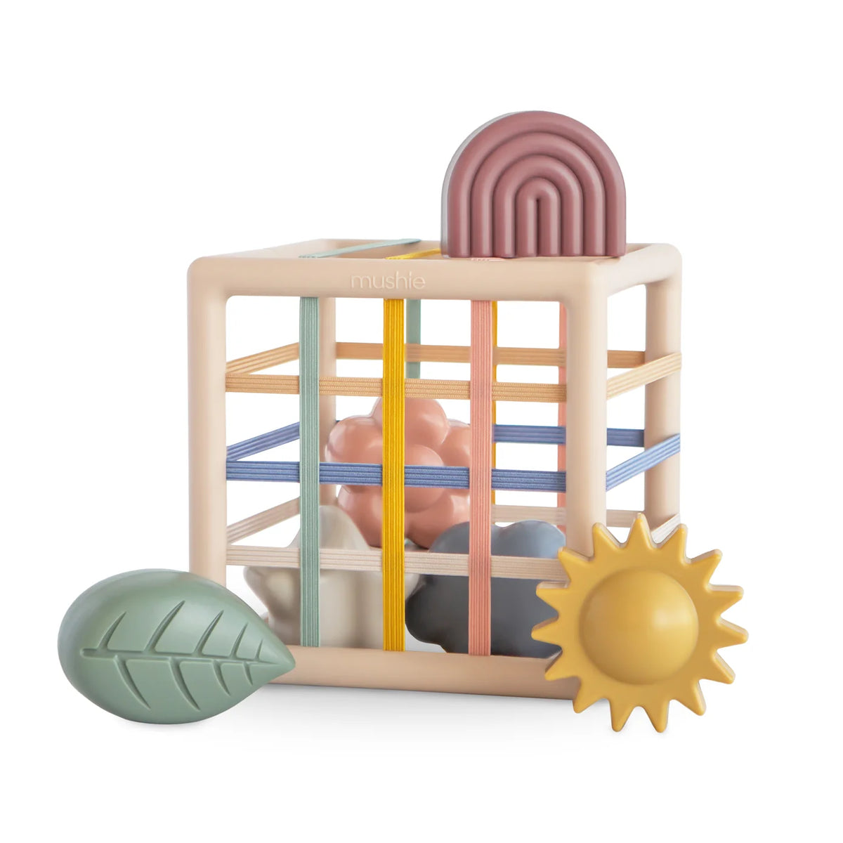Mushie - Elastic Shape Sorter