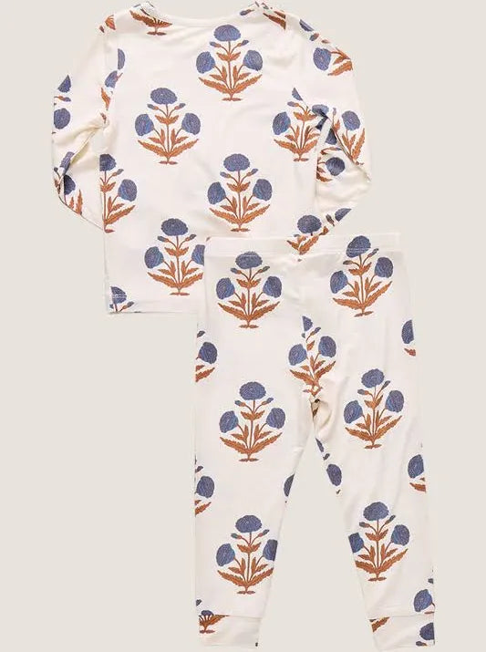 Pink Chicken - Kids Bamboo PJ Set - Dandelion