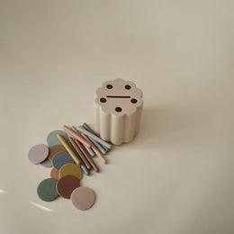 Mushie - Coin & Tube Sorting Set