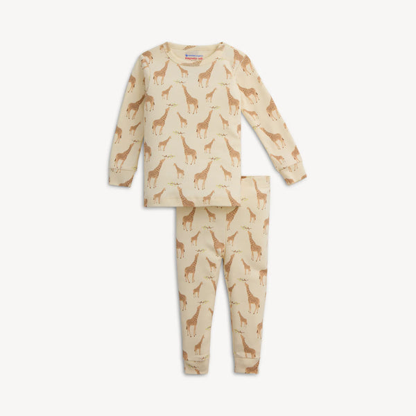 Magnetic Me -  2 Piece Pajama Set - Cream Jolie Giraffe