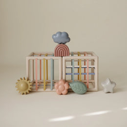 Mushie - Elastic Shape Sorter