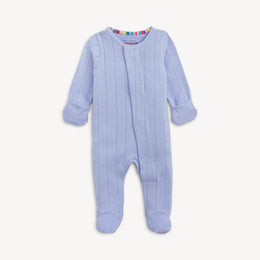 Magnetic Me -  Pointelle Footie - Wisteria