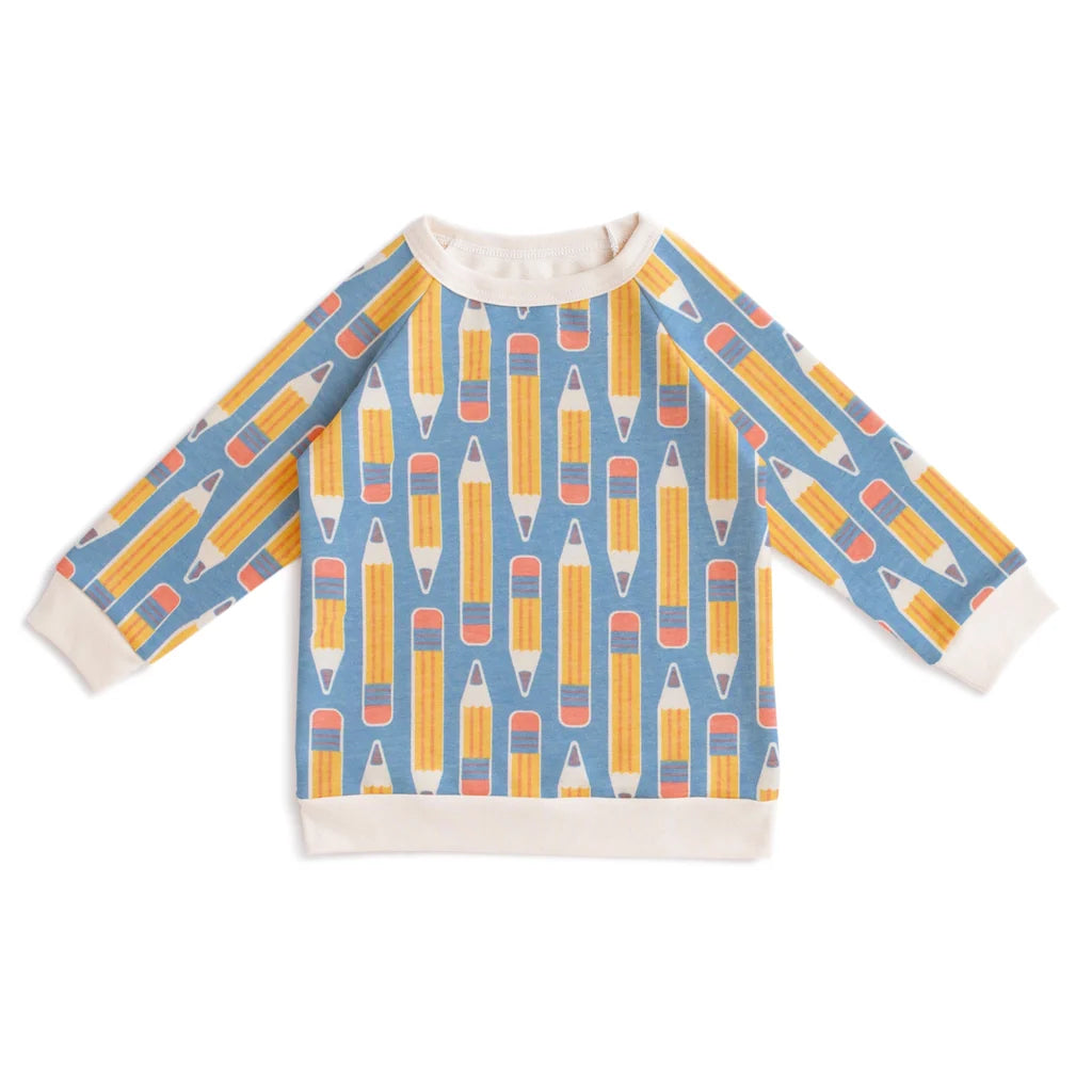 Winter Water Factory - Sweatshirt - Pencils Blue