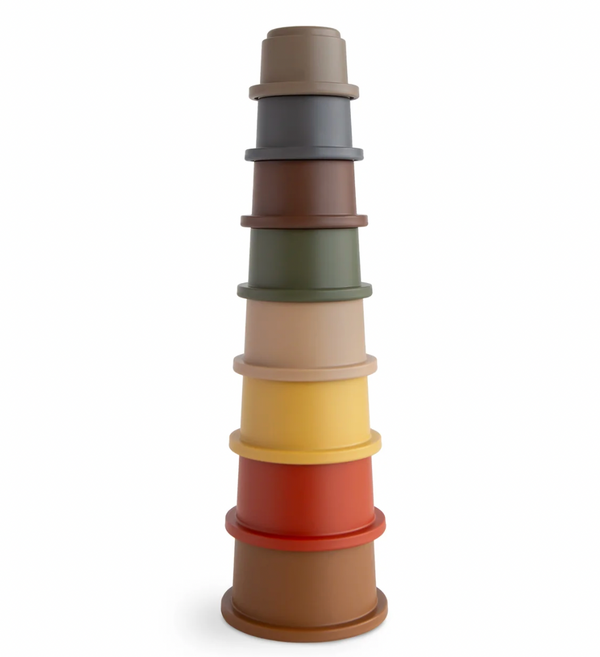 Mushie - Stacking Cups Toy