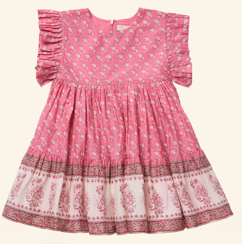 Pink Chicken - Kit Dress - Small Paisley