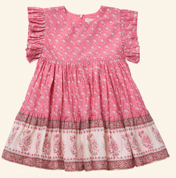 Pink Chicken - Kit Dress - Small Paisley