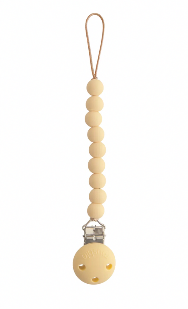 Mushie - Silicone Pacifier Clip | Hera