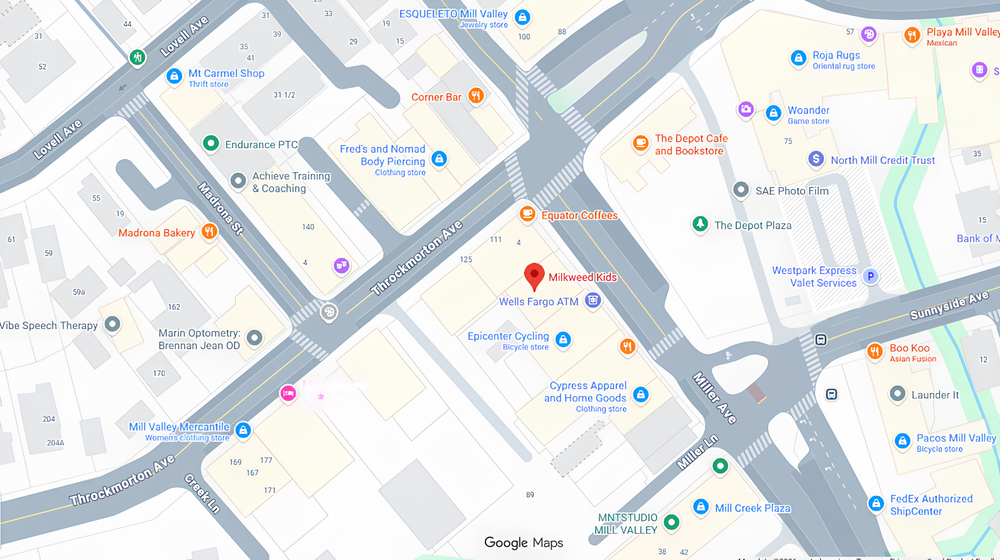 Mill Valley Map