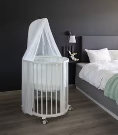 Stokke - Sleepi™ Mini Crib with Mattress, Drape rod & Sheet