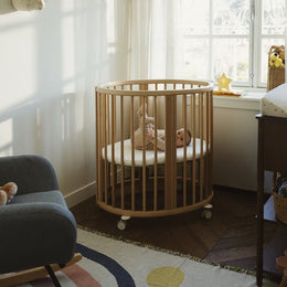 Stokke - Sleepi™ Mini Crib with Mattress, Drape rod & Sheet