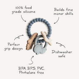 Mushie - Teething Ring