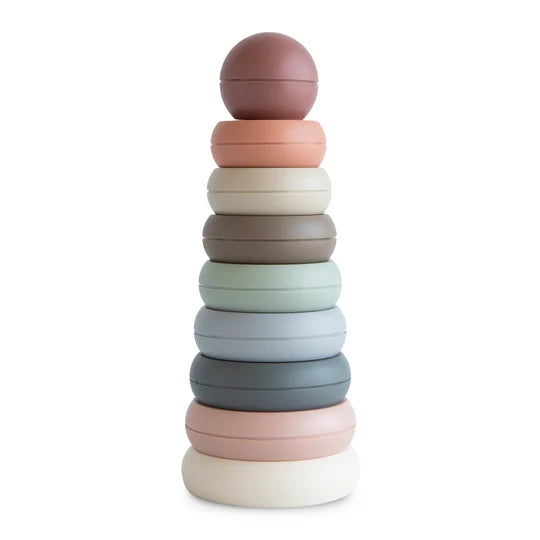 Mushie - Stacking Rings Toy