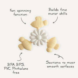 Mushie -  Suction Spinner Toy