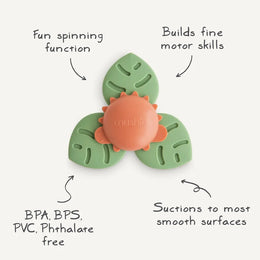 Mushie -  Suction Spinner Toy