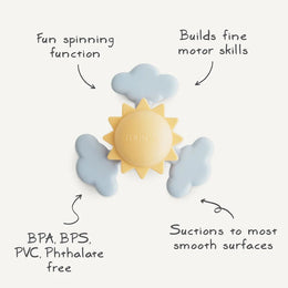 Mushie -  Suction Spinner Toy