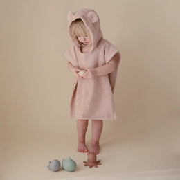 Mushie -  Bear Poncho Towel
