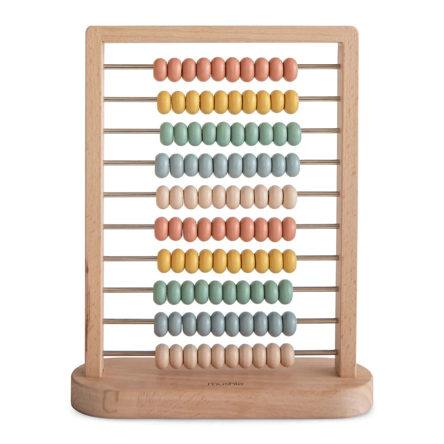 Mushie - Wooden Abacus