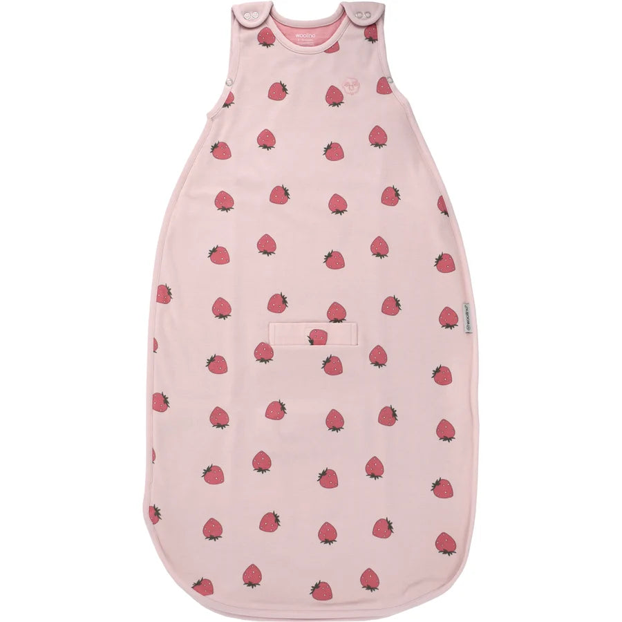 Woolino - 4 Season® ULTIMATE Baby & Toddler Sleep Sacks  - 2M-2Years - Strawberry