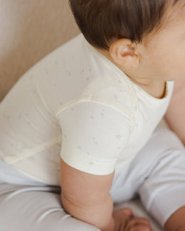 Quincy Mae - Cotton Baby Pant Fog