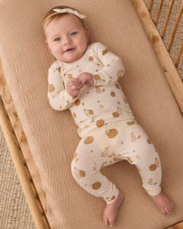 Quincy Mae - Bamboo Pajama Set Harvest Friends