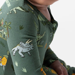 Bellabu Bear - Jurassic Park: Safari Bamboo Convertible Footie