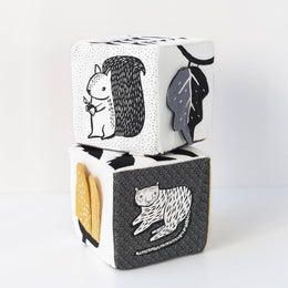 Wee Gallery - Jungle Soft Block - Activity Toy for Baby