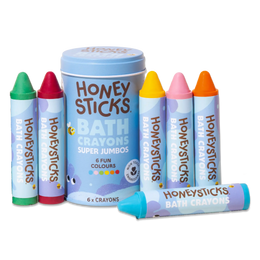 Honeysticks - Honeysticks Bath Crayons Super Jumbos 6pk