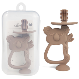 Ali+Oli - Ali+Oli Training Toothbrush Oral Care Koala (Taupe)