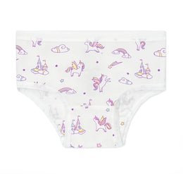 Bellabu Bear - Girl's Bamboo Underwear 7-Pack