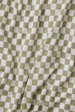 Sage Chequer Wrap