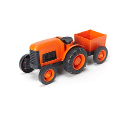 Green Toys - Tractor - Orange