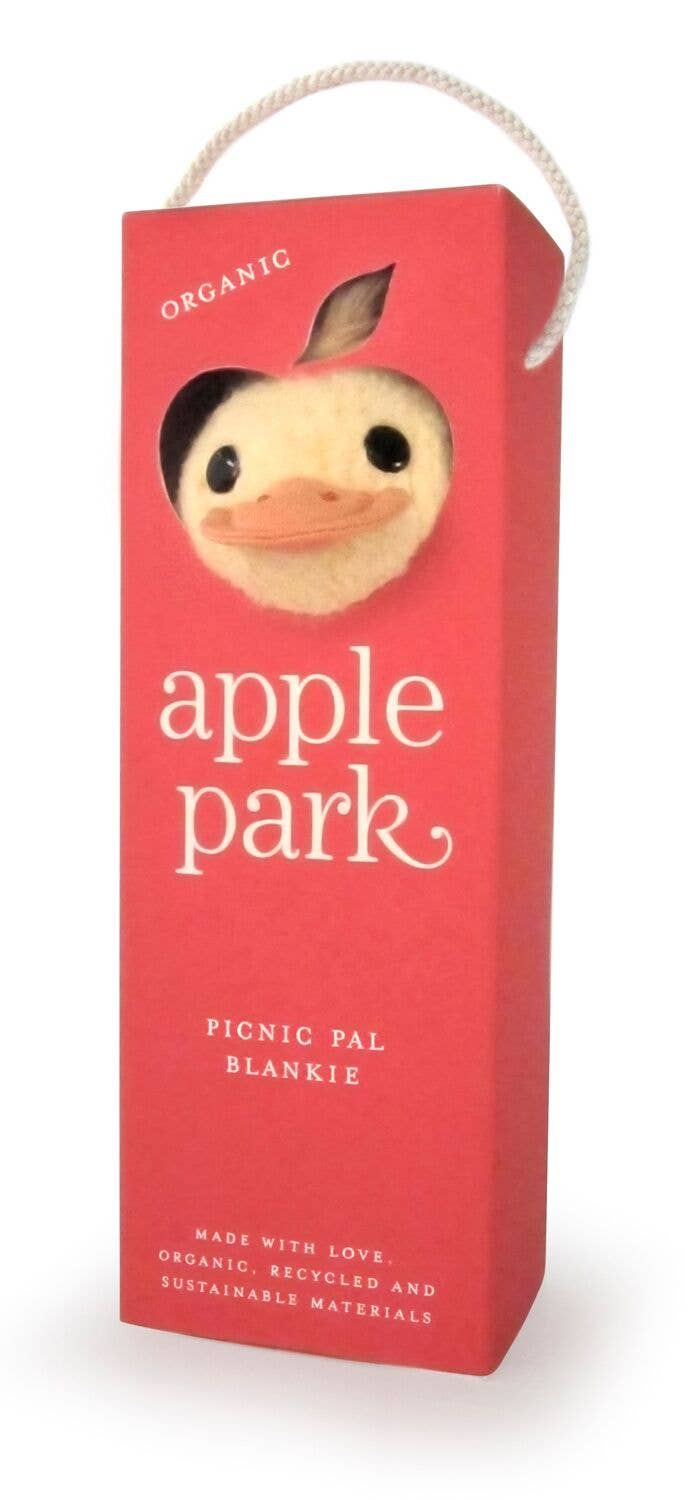 Apple Park - Ducky Blankie In Box - Picnic Pal Collection