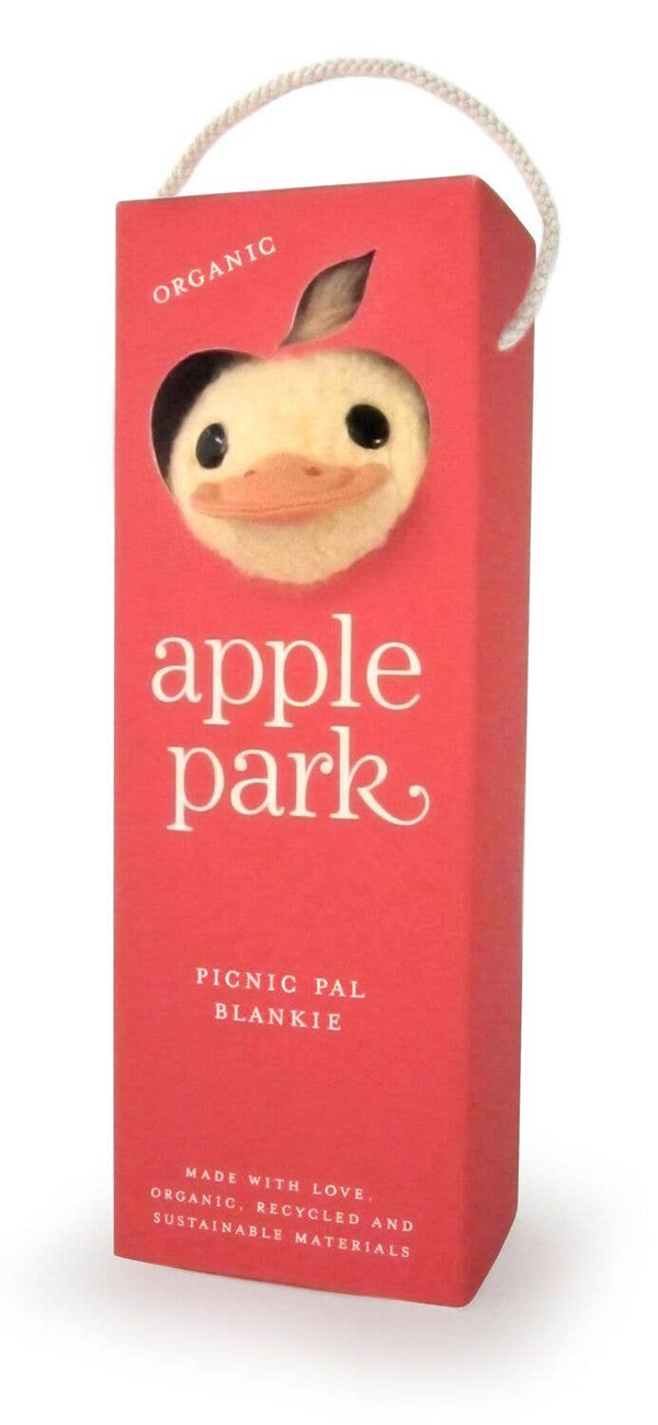 Apple Park - Ducky Blankie In Box - Picnic Pal Collection