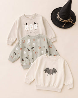Quincy Mae - Relaxed Fleece Sweatshirt Halloween Things