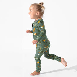 Bellabu Bear - Jurassic Park: Safari Bamboo Convertible Footie