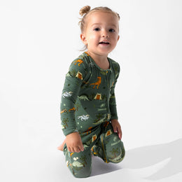 Bellabu Bear - Jurassic Park: Safari Bamboo Convertible Footie