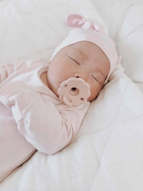 Ali+Oli - Pacifier Set Flower (Blush & Pink)