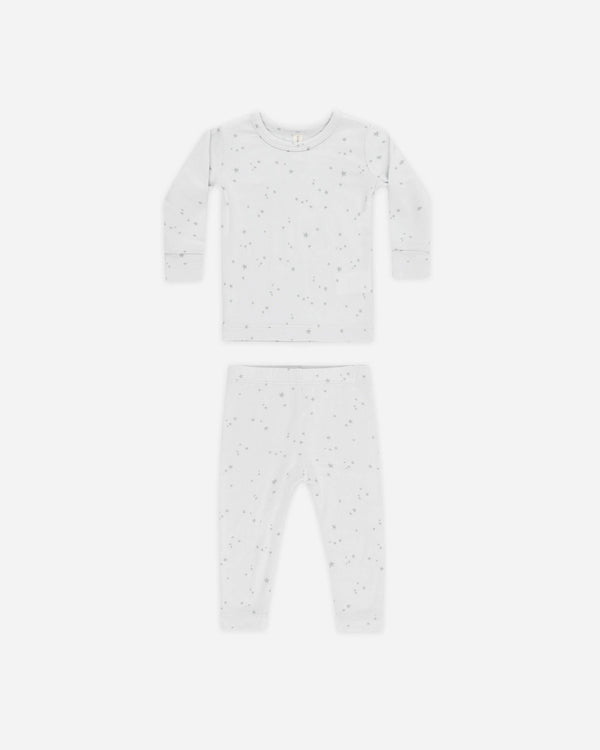 Quincy Mae - Modal Pajama Set Stars Fog