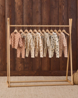 Quincy Mae - Bamboo Pajama Set Harvest Friends
