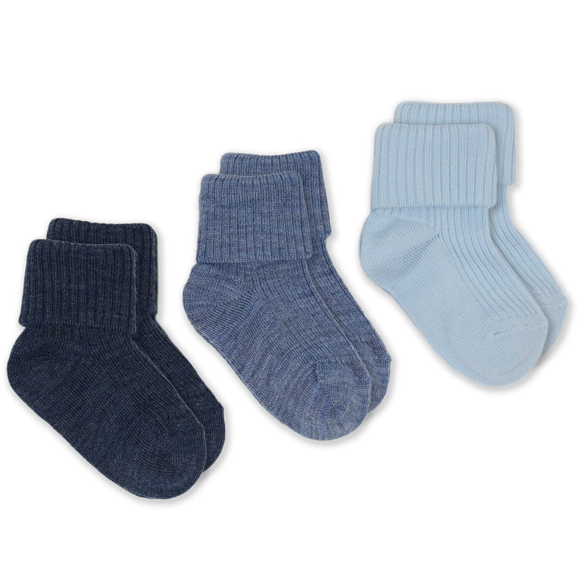 Woolino - Wool Socks, Baby and Toddler -Blue