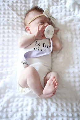 Ali+Oli - Ali+Oli Linen Pacifier Clips (set of 3)