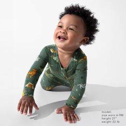 Bellabu Bear - Jurassic Park: Safari Bamboo Convertible Footie