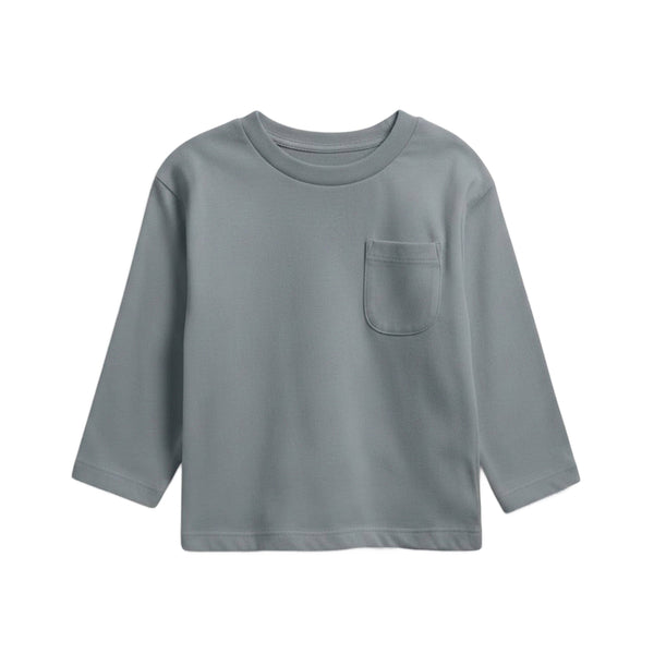 Colored Organics - Reese Drop Shoulder Tee - Bluen